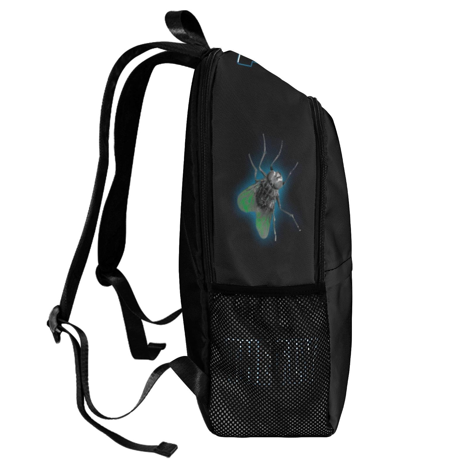 The Fly 1986 Movie Art Backpack  Brundlefly Retro Style Bag