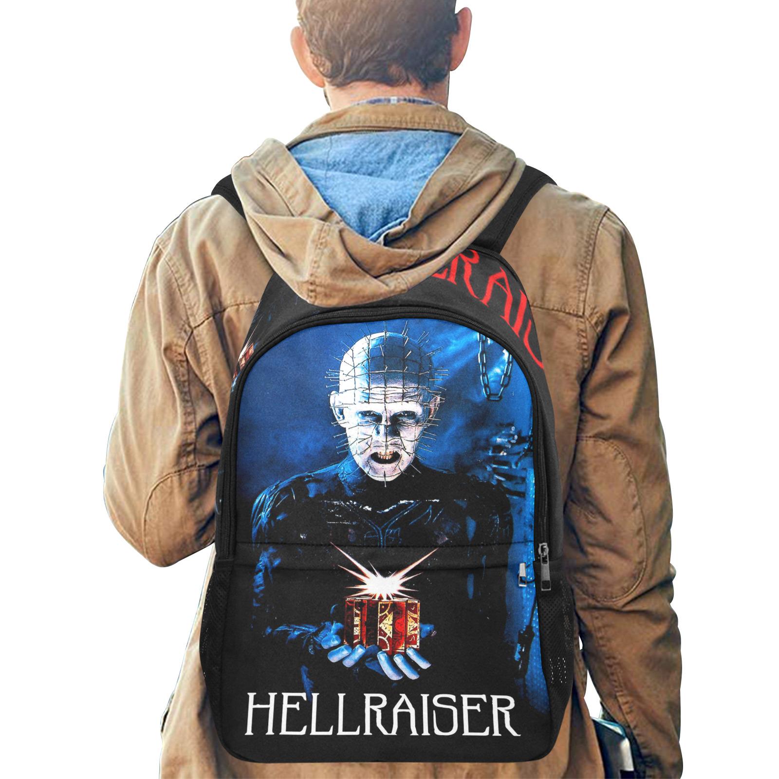 Hellraiser 1987 Movie Art Backpack Pinhead Retro Style Bag