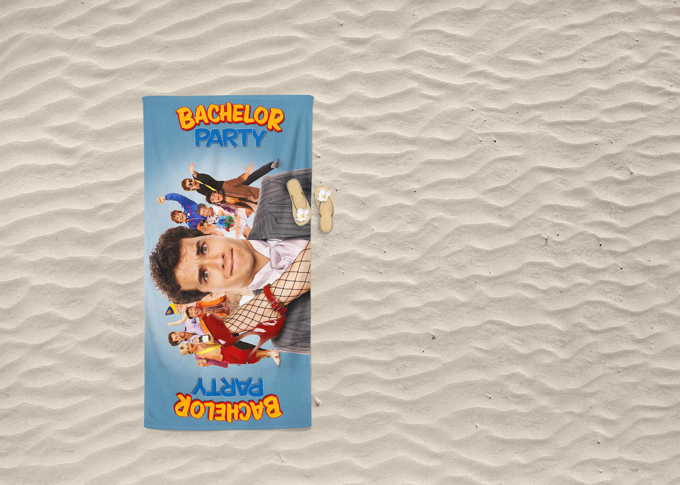 Bachelor Party The "Ultimate Celebration" Premium Beach Towel