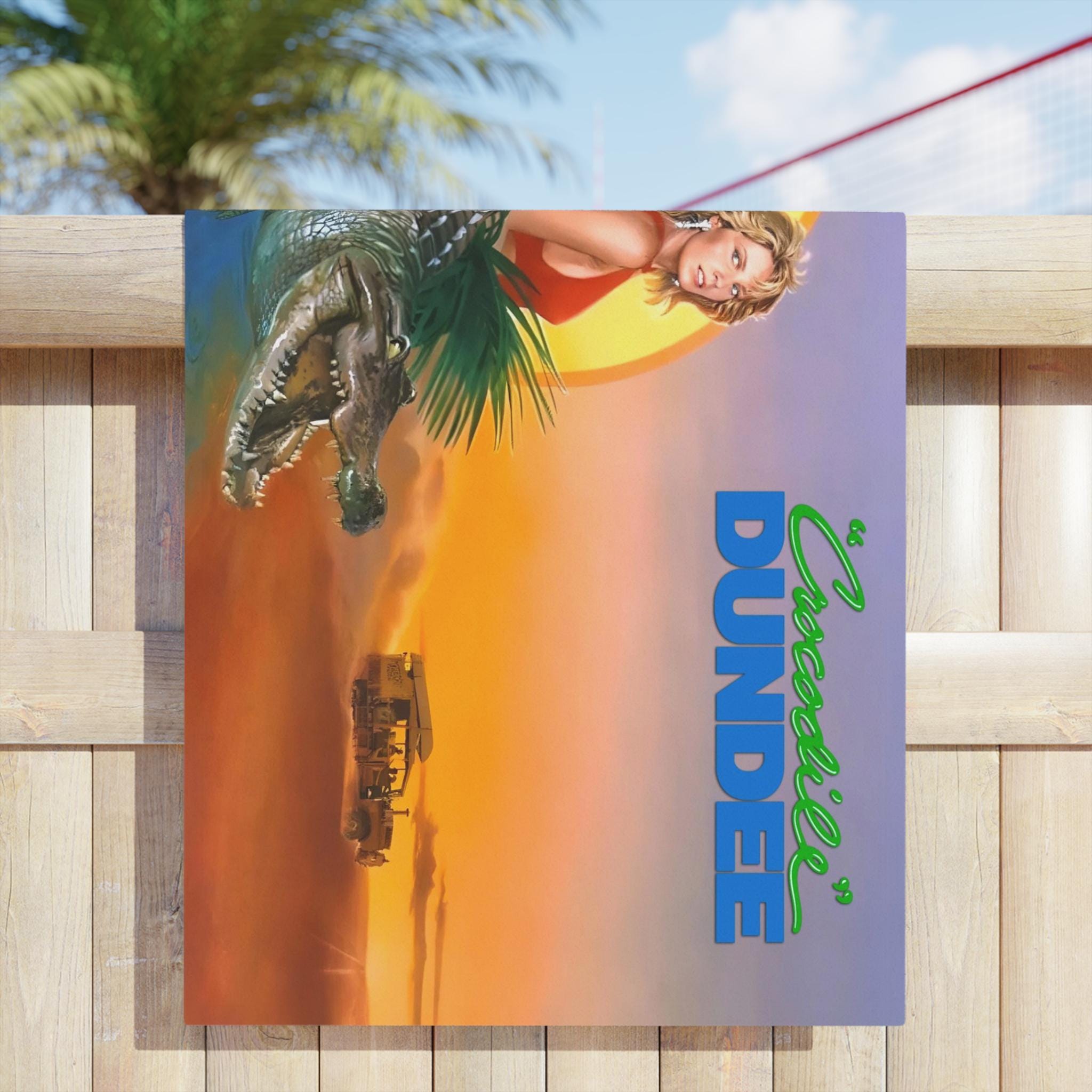Crocodile Dundee Film 1986 Premium Beach Towel