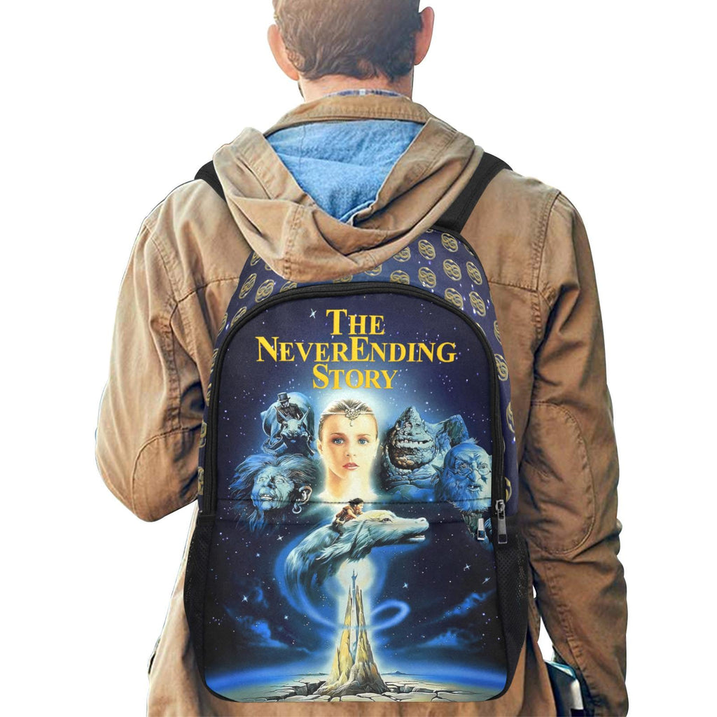 The NeverEnding Story 1984 Movie Art Backpack Fantasia Retro Style Bag