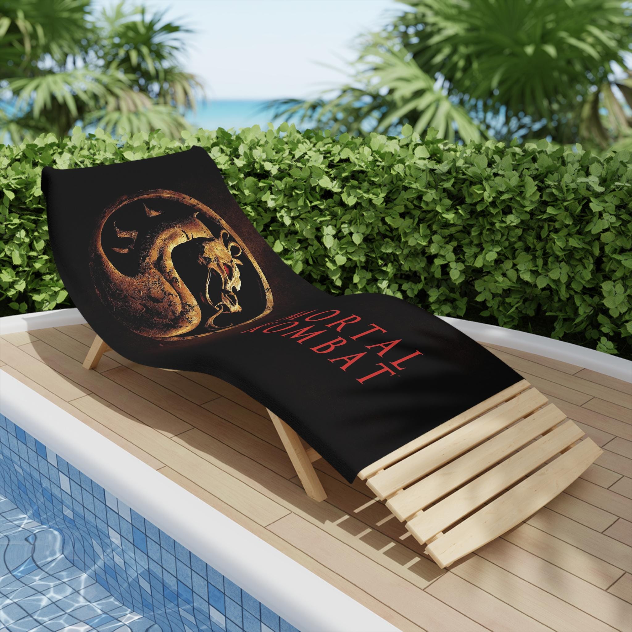 Mortal Kombat The "Test Your Might" Premium Beach Towel