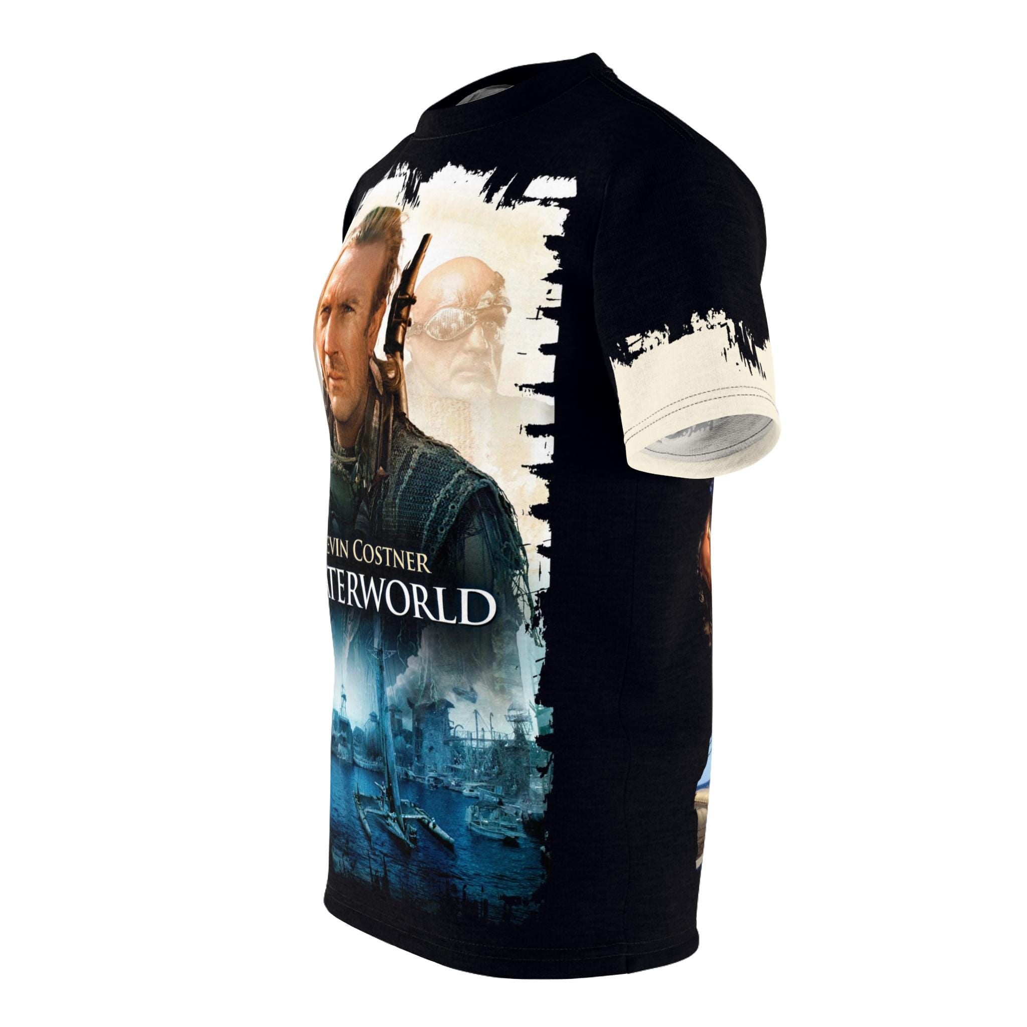 Waterworld 1995 Movie T-Shirt Kevin Costner Vintage Style Tee