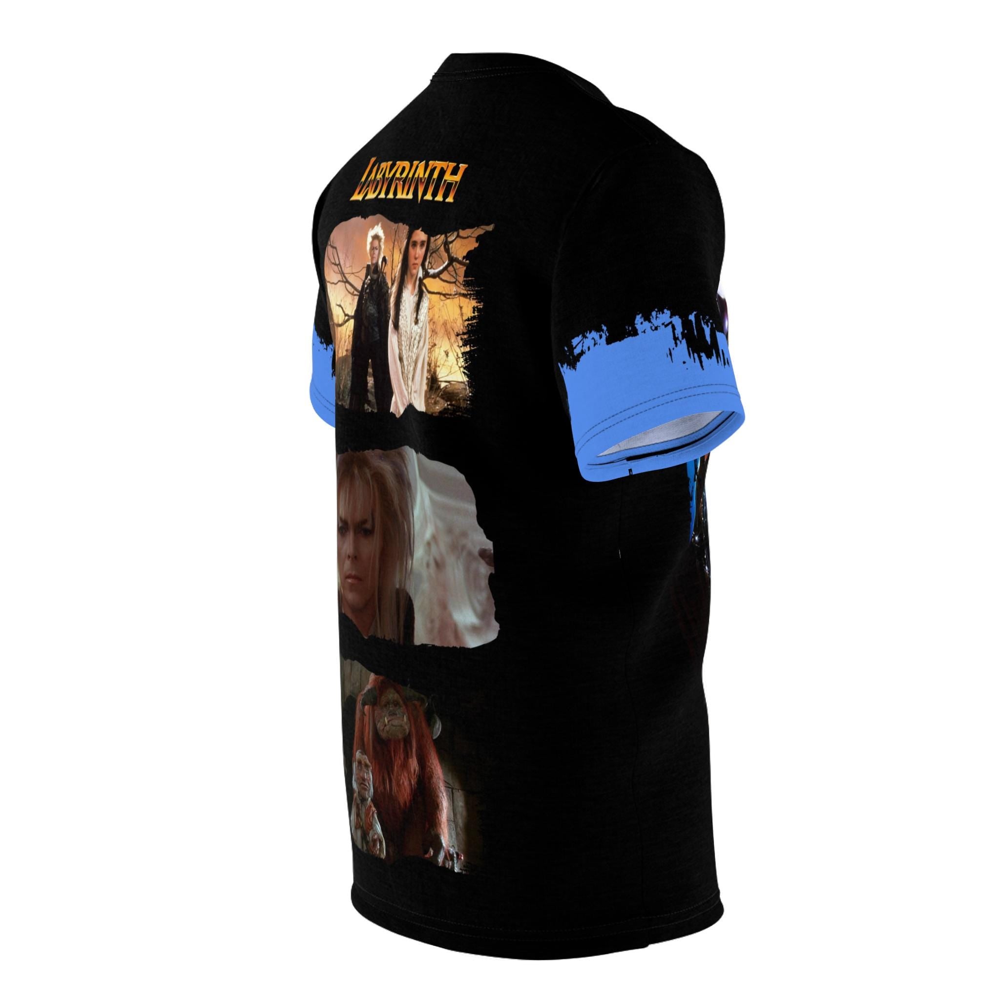 Labyrinth 1986 Movie T-Shirt Jareth the Goblin King Vintage Style Tee