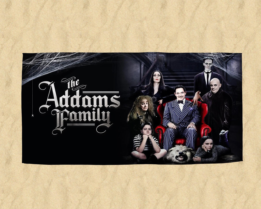 The Addams Family The "Creepy & Kooky" Premium Beach Towel