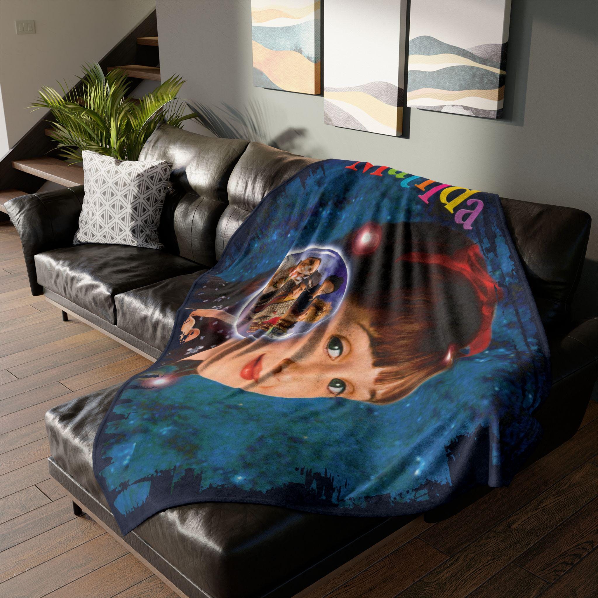 Matilda 1996 Film Vintage Style Ultra-Soft Micro Fleece Blanket