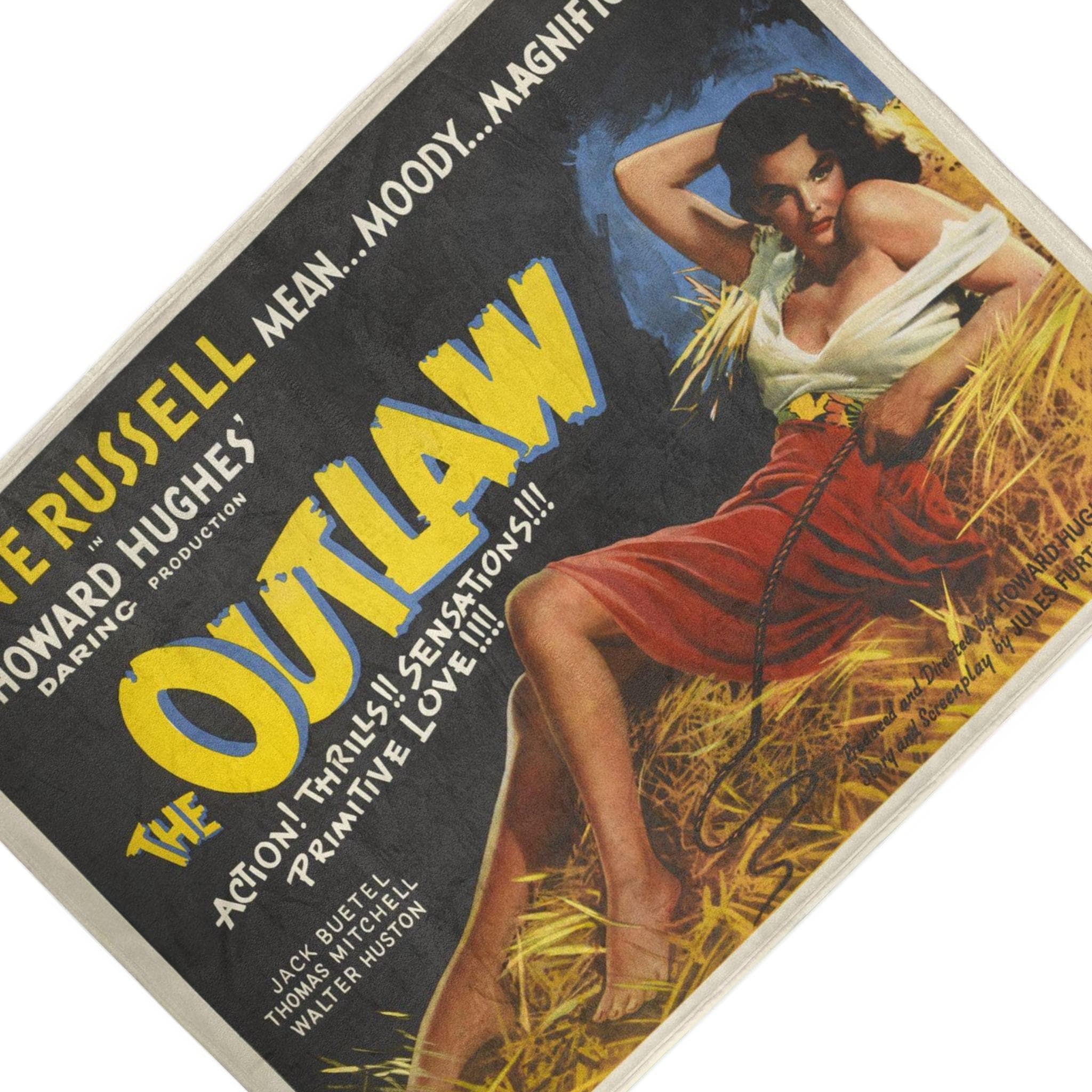 The Outlaw 1951 British Film Ultra-Soft Micro Fleece Blanket