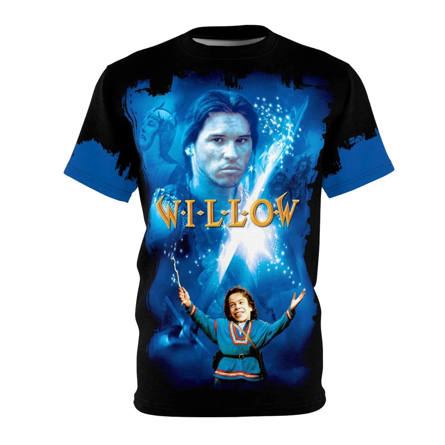 Willow 1988 Movie T-Shirt Madmartigan & Willow Vintage Style Tee
