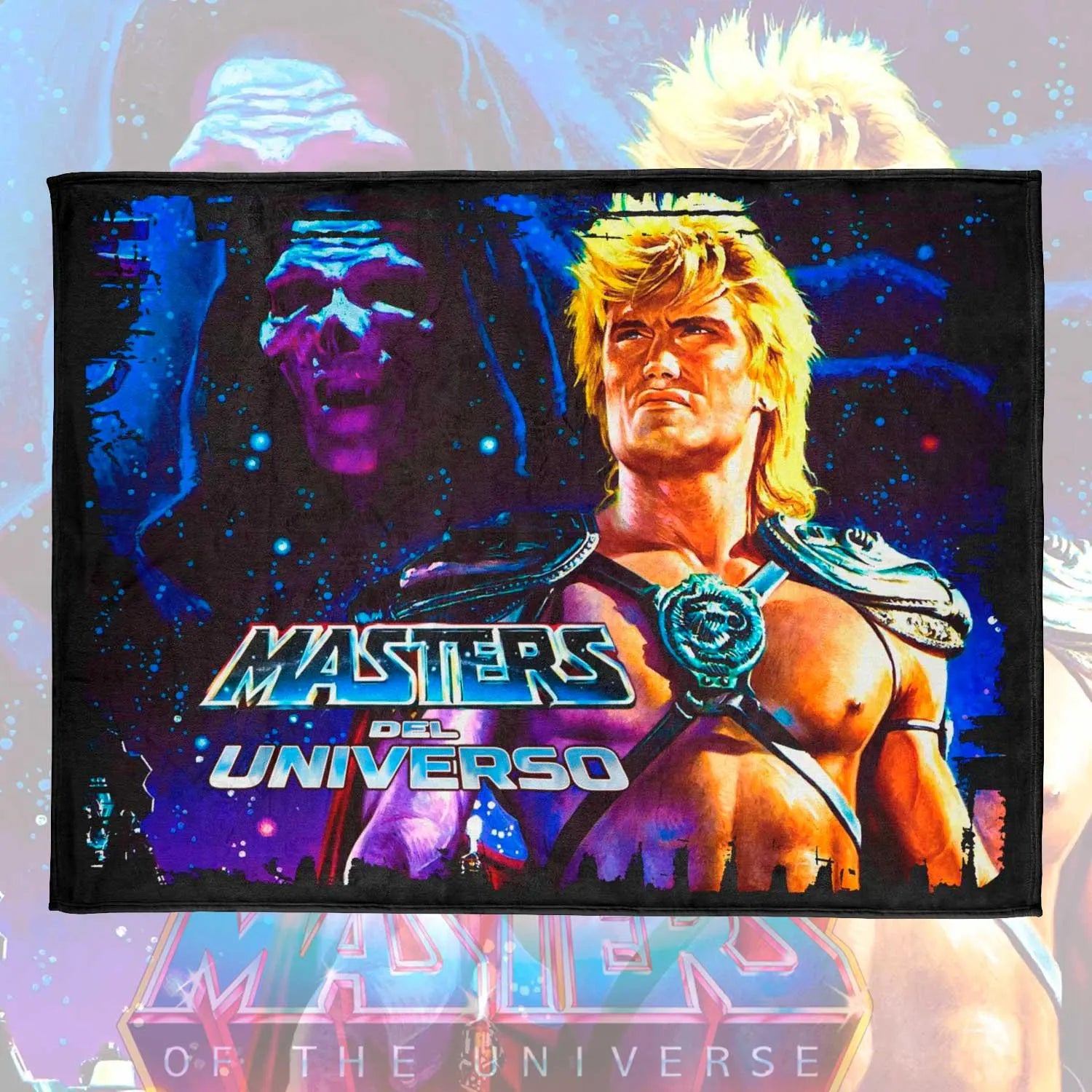 Masters of the Universe 1987 Film Vintage Style Ultra-Soft Micro Fleece Blanket