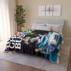 The Real Ghostbusters 1986 Animated Series Vintage Style Ultra-Soft Micro Fleece Blanket