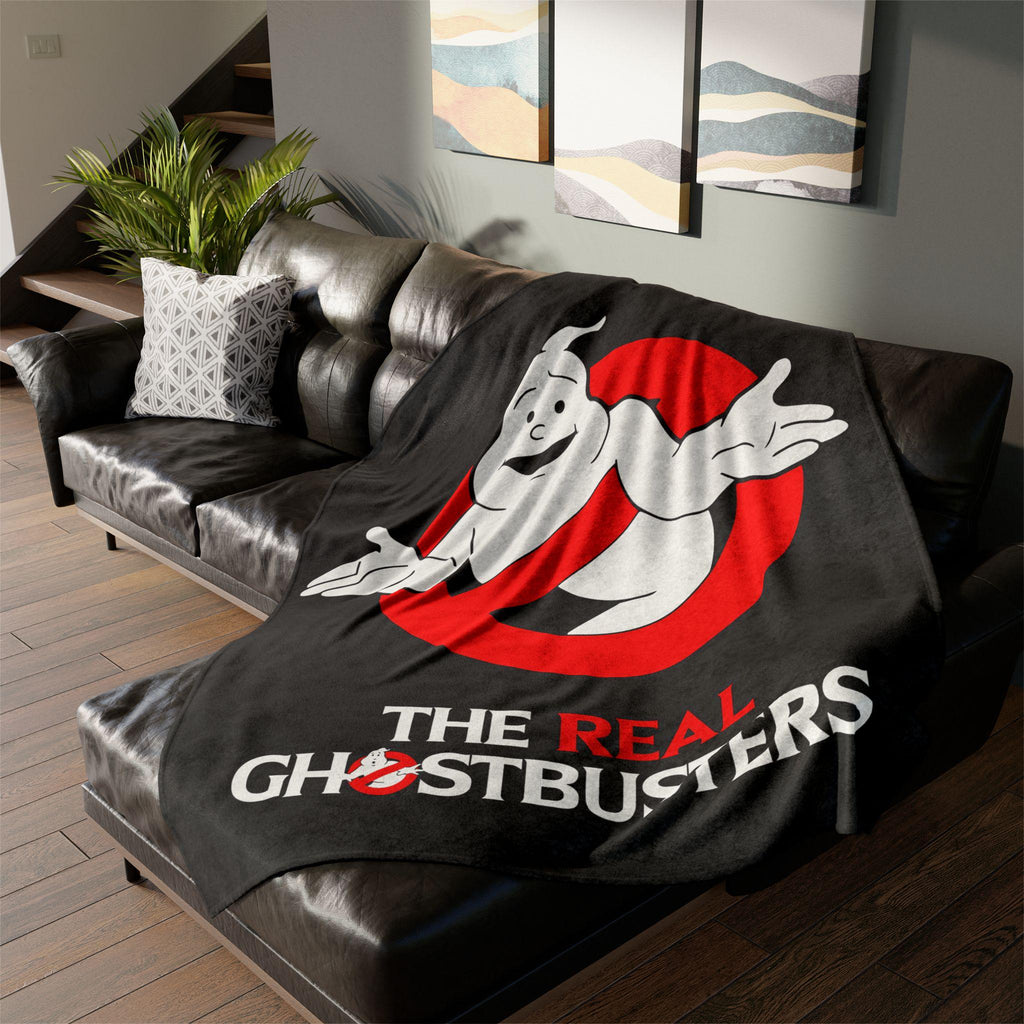 The Real Ghostbusters 1986 Animated Series Vintage Style Ultra-Soft Micro Fleece Blanket