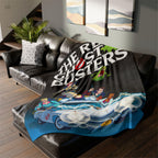 The Real Ghostbusters 1986 Animated Series Vintage Style Ultra-Soft Micro Fleece Blanket