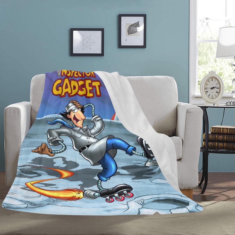 Inspector Gadget 1983 Animated Series Vintage Style Ultra-Soft Micro Fleece Blanket