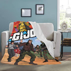 G.I. Joe: A Real American Hero Blanket Retro 80s Cartoon & Joes Comfort