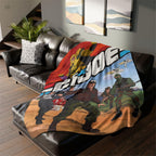 G.I. Joe: A Real American Hero Blanket Retro 80s Cartoon & Joes Comfort
