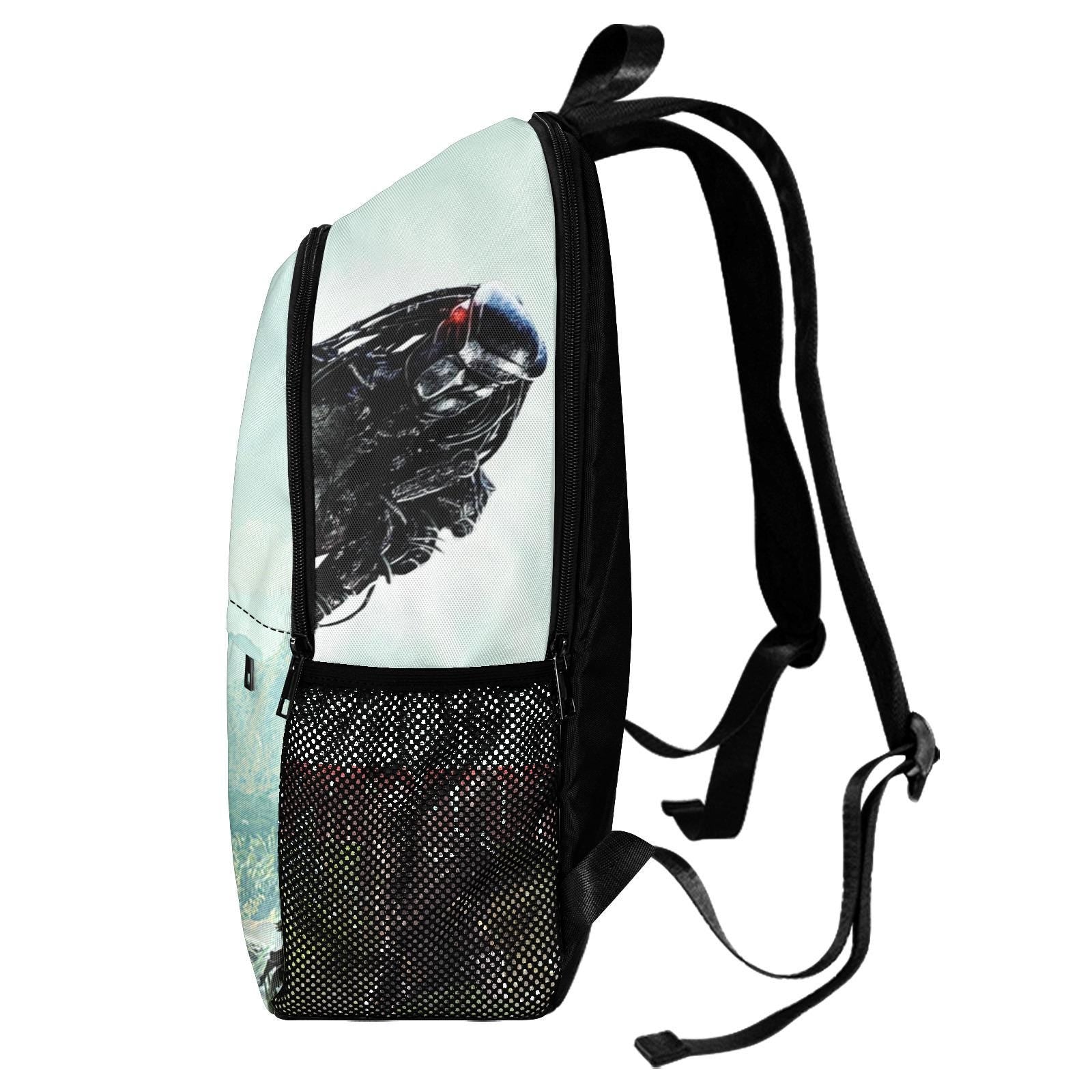 Predator 1987 Movie Art Backpack Yautja Retro Style Bag