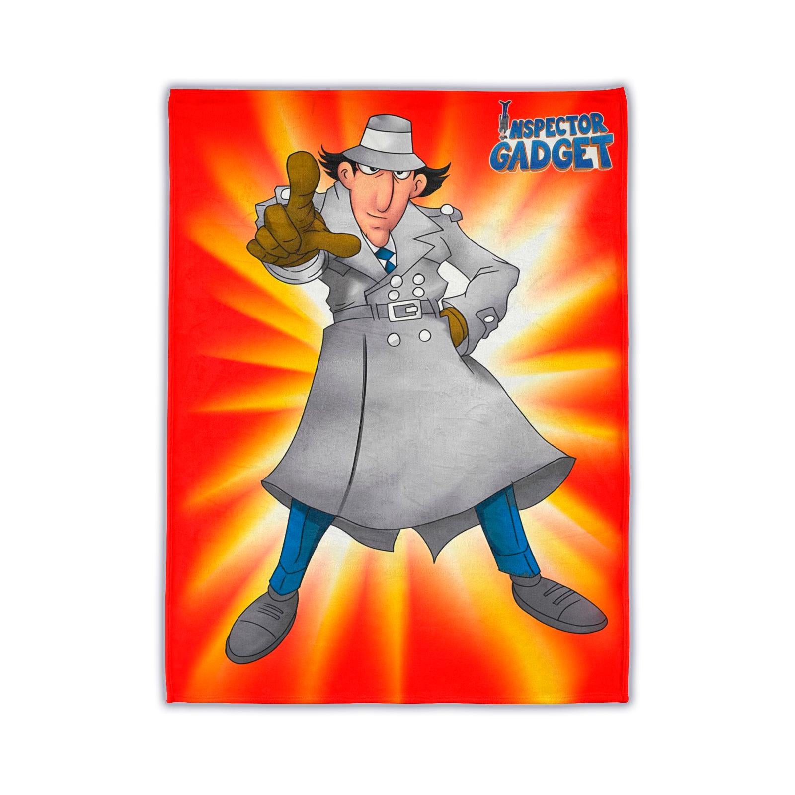 Inspector Gadget 1983 Animated Series Vintage Style Ultra-Soft Micro Fleece Blanket