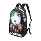 Scream 1996 Movie Art Backpack Ghostface Retro Style Bag