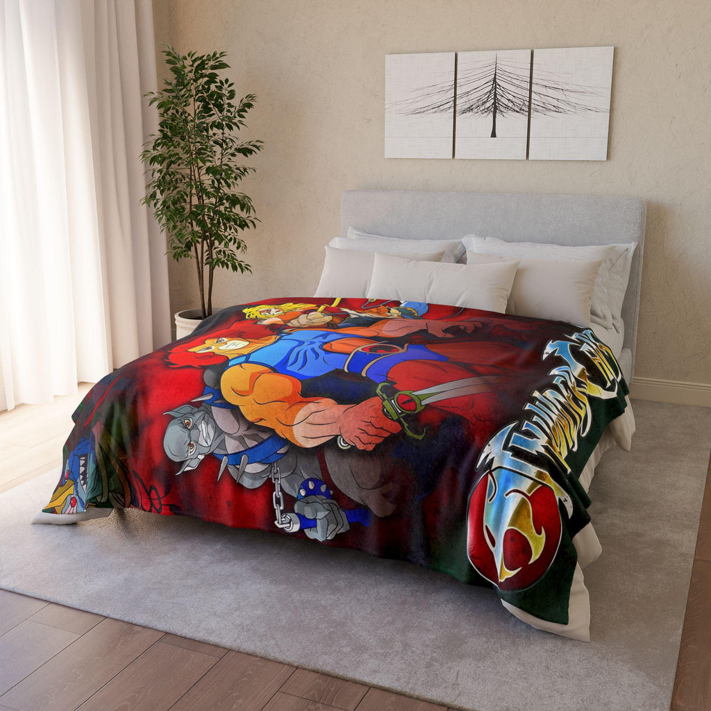 ThunderCats 1985 Animated Series Vintage Style Ultra-Soft Micro Fleece Blanket
