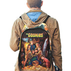 The Goonies Movie Art Backpack Classic 80s Adventure Bag