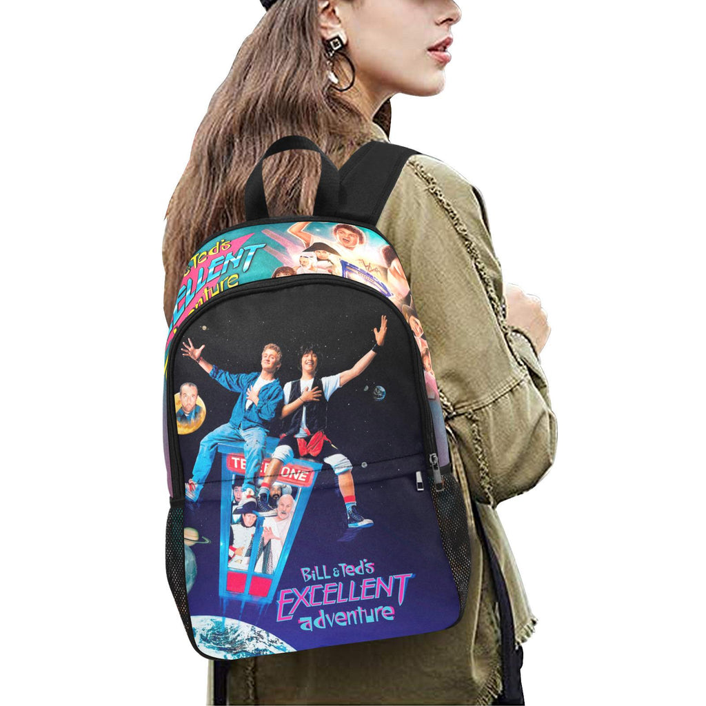 Bill & Ted's Excellent Adventure Backpack Retro 80s Comedy Bag