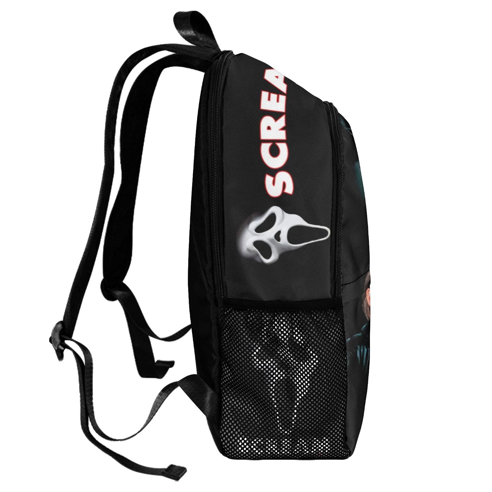 Scream 1996 Movie Art Backpack Ghostface Retro Style Bag
