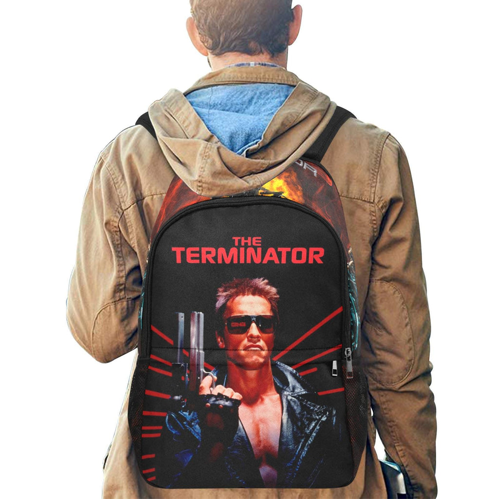 The Terminator 1984 Movie Art Backpack T-800 Retro Style Bag