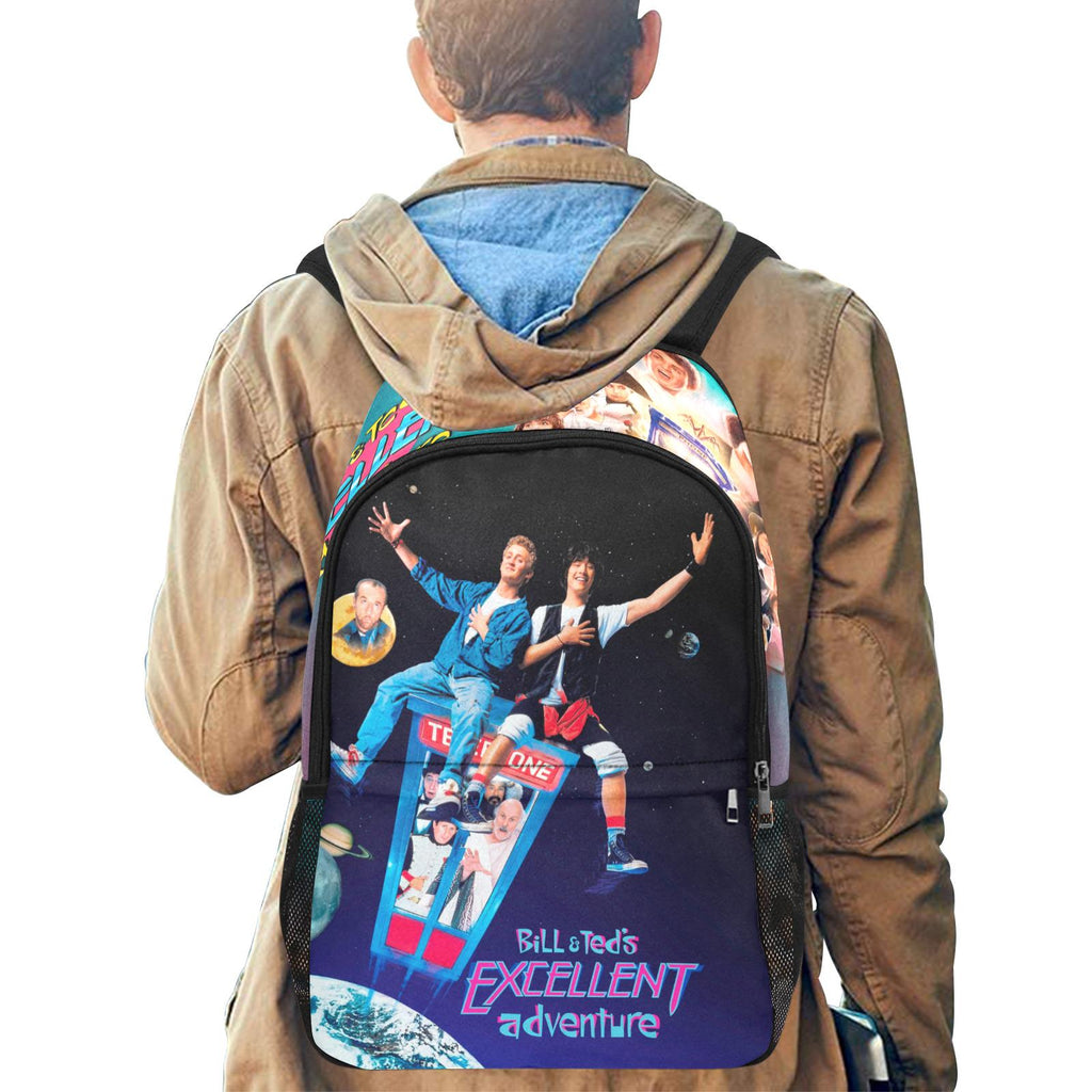 Bill & Ted's Excellent Adventure Backpack Retro 80s Comedy Bag