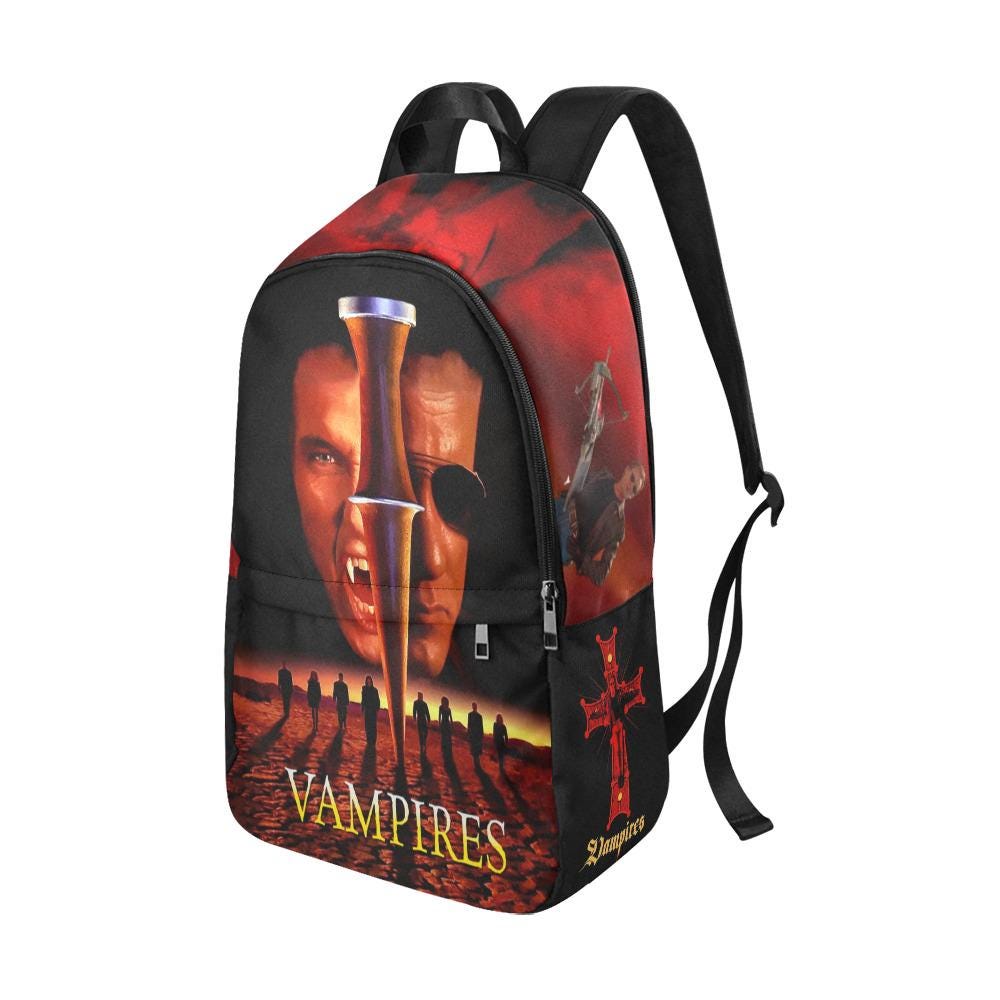 Vampires 1998 Movie Art Backpack John Carpenter Retro Style Bag