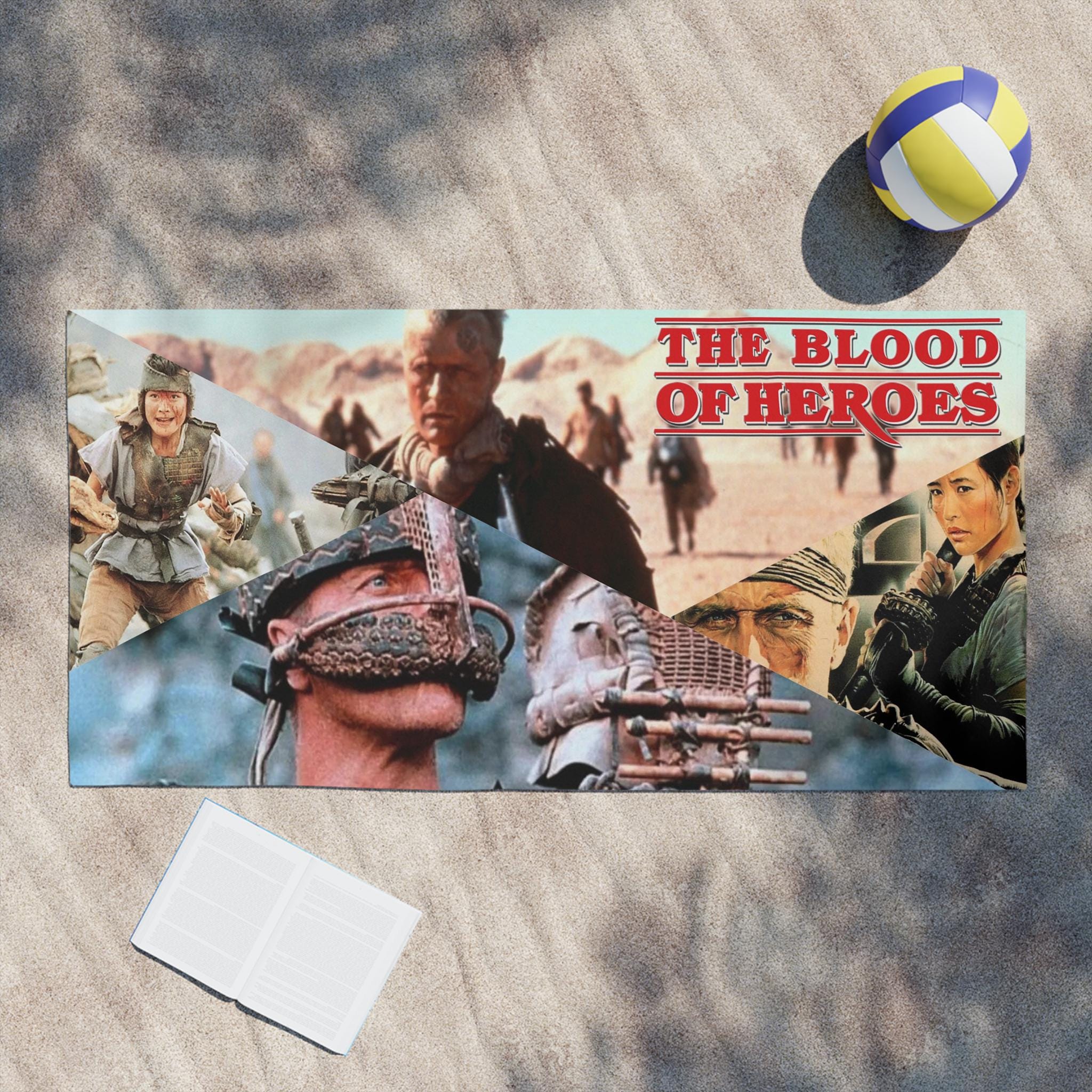 The Blood of Heroes 1989 - Movie Collage Beach Towel